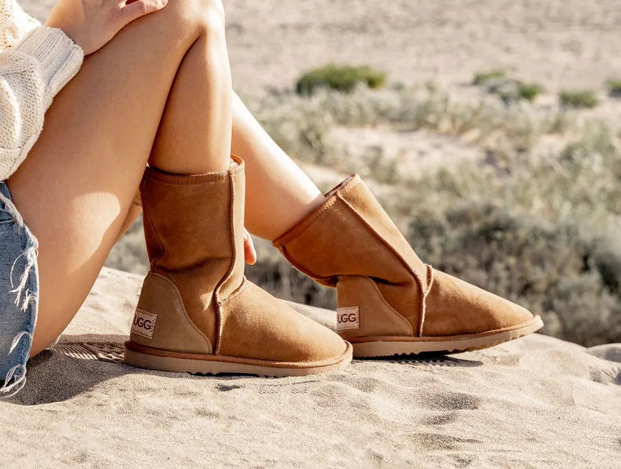 Adult's Classic Short Boot | Chestnut