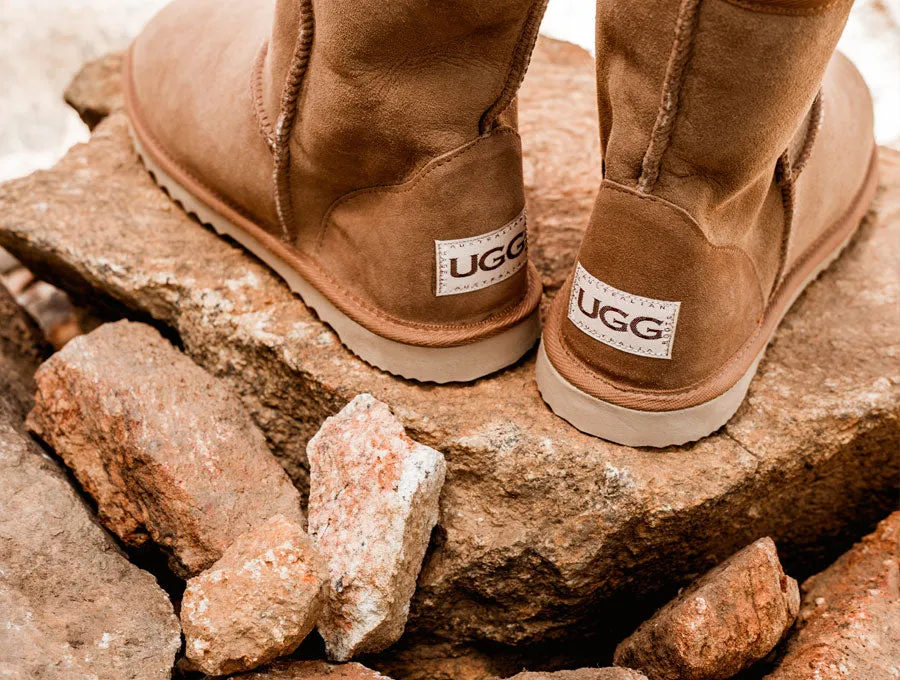 Adult's Classic Short Boot | Chestnut