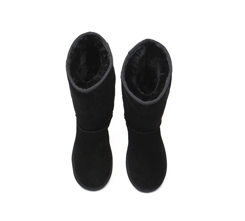 AUSTRALIAN SHEPHERD® UGG Boots Double Face Sheepskin Tall Classic Suede