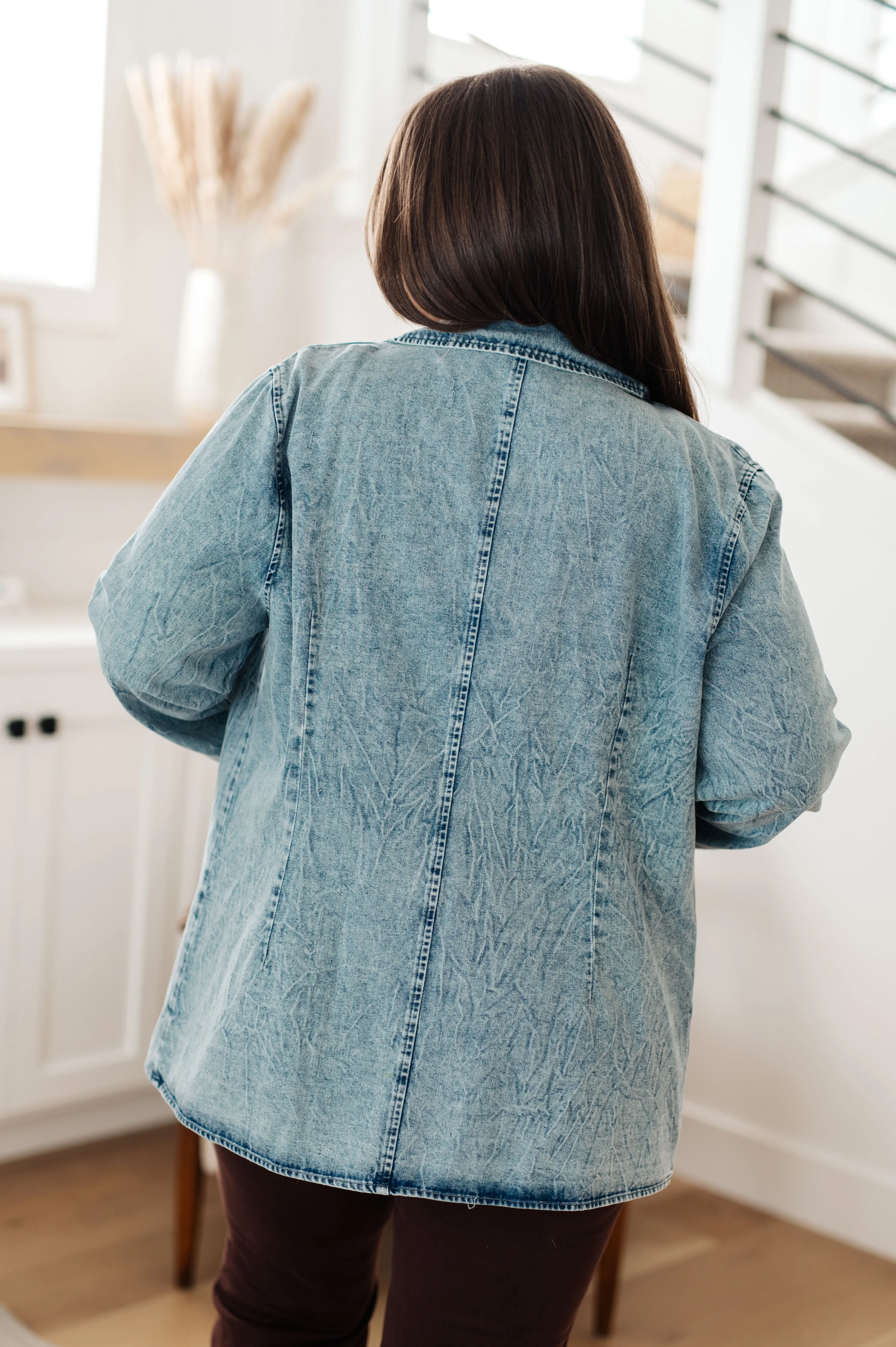 BIBI- Business Brunch Denim Blazer (Reg & Curvy)
