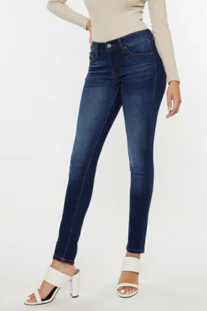 Bonnie Kancan Mid Rise Gradient Skinny Jeans