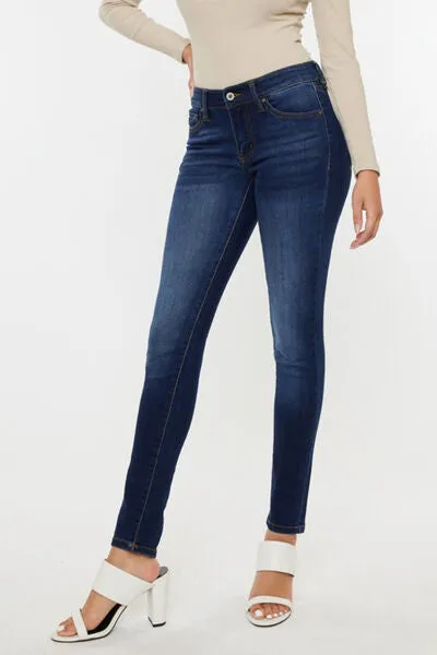 Bonnie Kancan Mid Rise Gradient Skinny Jeans