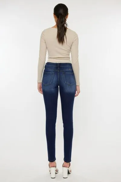 Bonnie Kancan Mid Rise Gradient Skinny Jeans