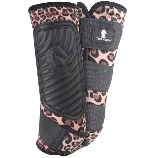 Classic Equine Cheetah Print Hind Classic Fit Boots