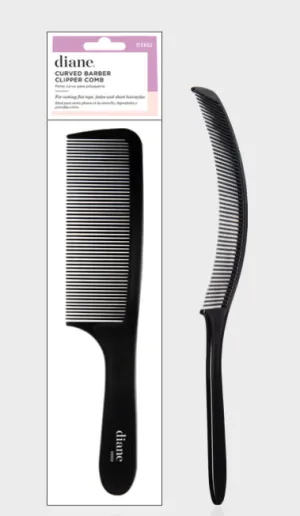 Diane Curved Barber Clipper Comb # D3102
