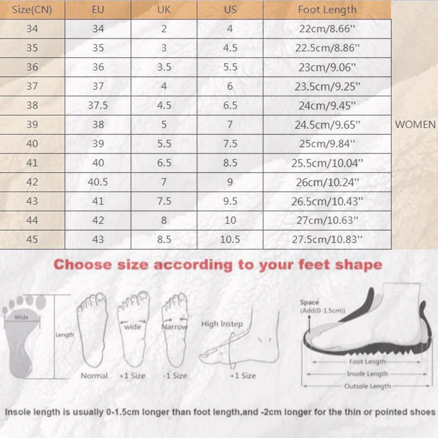Fashion Platform Walking Shoes for Women Casual Orthotic Arch Support Non Slip Wedge Tennis Sneakers Plain Work Shoe