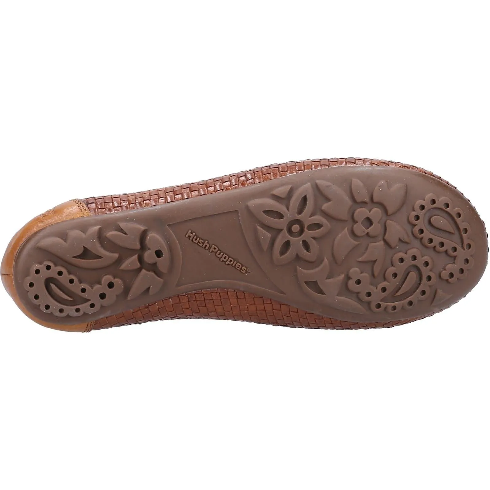Hush Puppies Janelle Woven Ballerina Flats