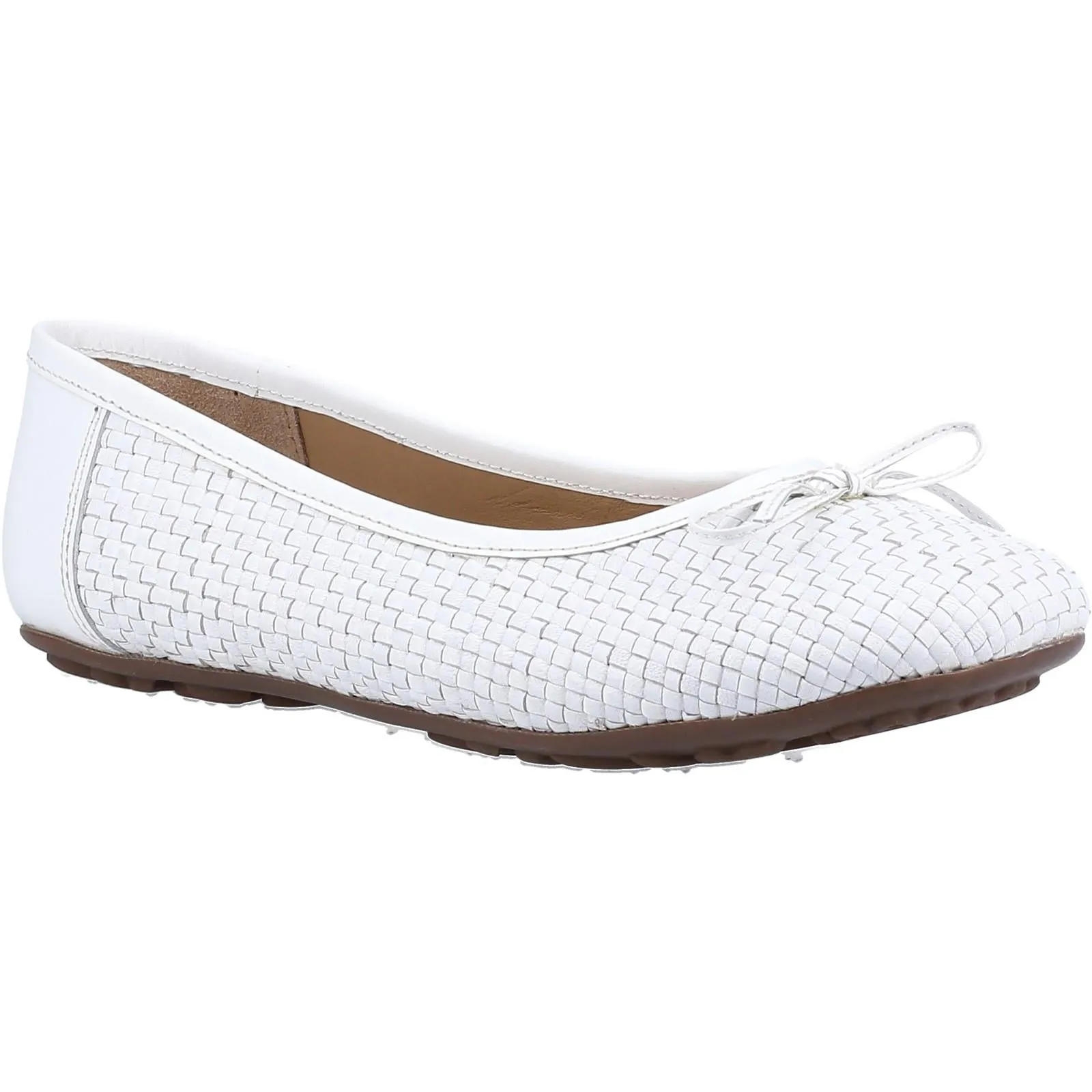 Hush Puppies Janelle Woven Ballerina Flats
