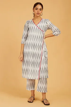 Ikat Angarkha Cord-Set