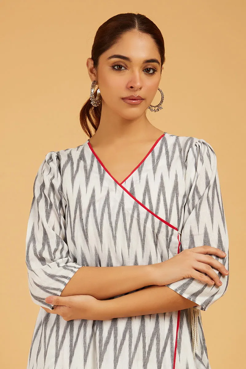 Ikat Angarkha Cord-Set