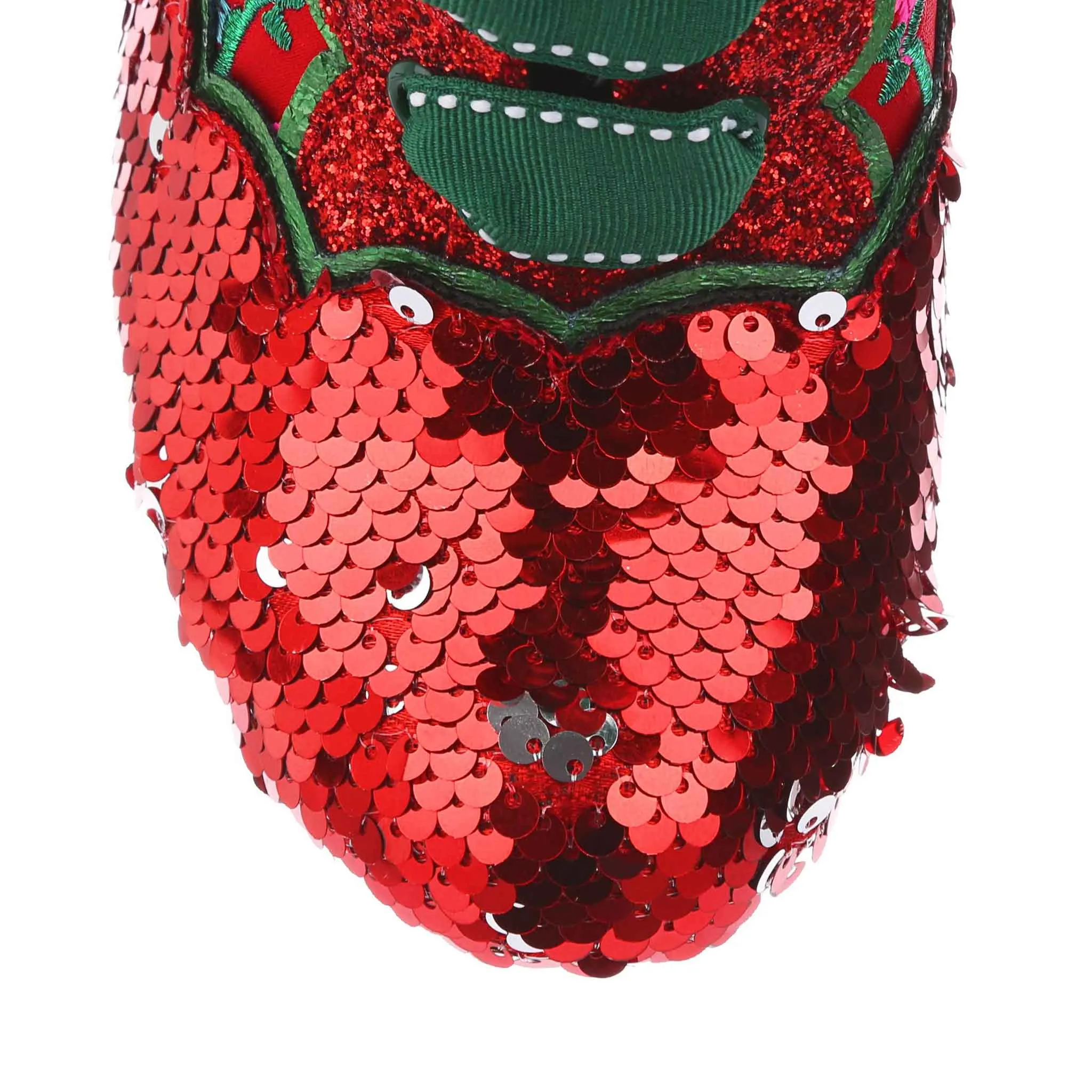 Irregular Choice Womens Chinese Whispers Heeled Ankle Boot - Red
