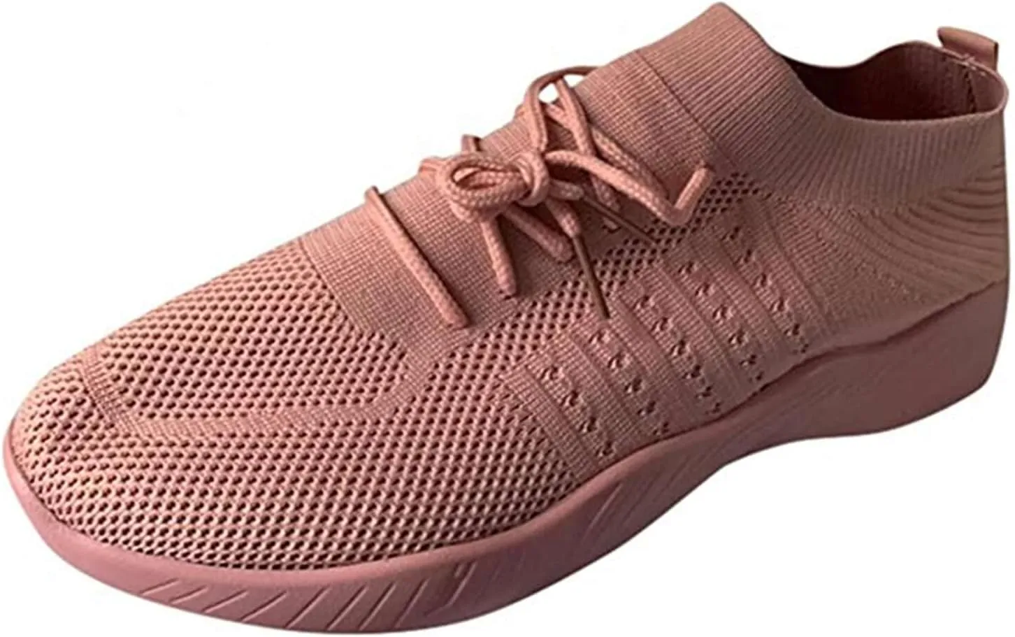 Ladmiple Walking Sneakers For Women Wide Width Athletic Running Shoes Slip On Mesh Athletic Tennis Workout Sneakers