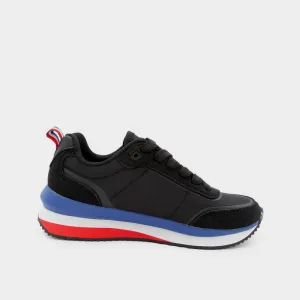 Le Coq Youth Calais Sneaker Black/Multi _ 180682 _ Black