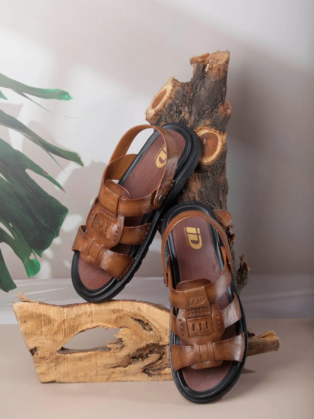Men's Tan Sandal (ID4242)