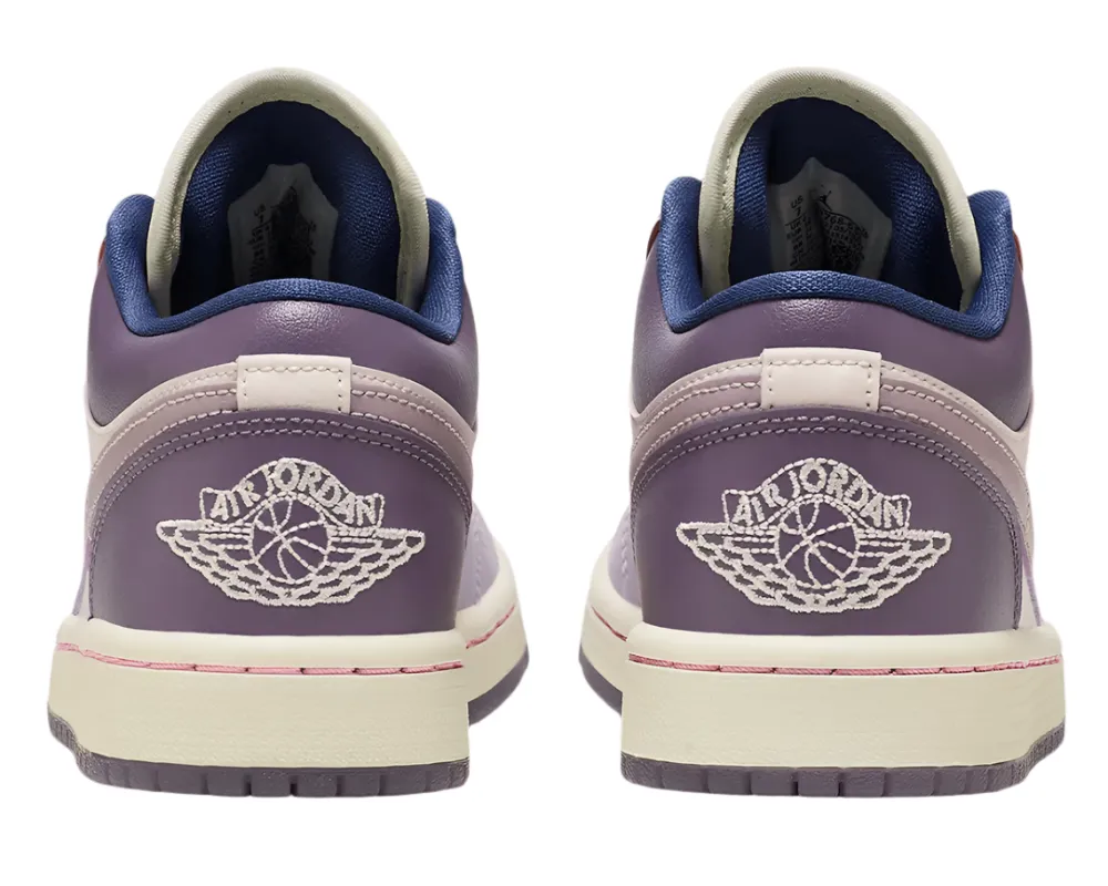 NIKE Women Air Jordan 1 Low Pastel Plum DZ2768 651 (LF)