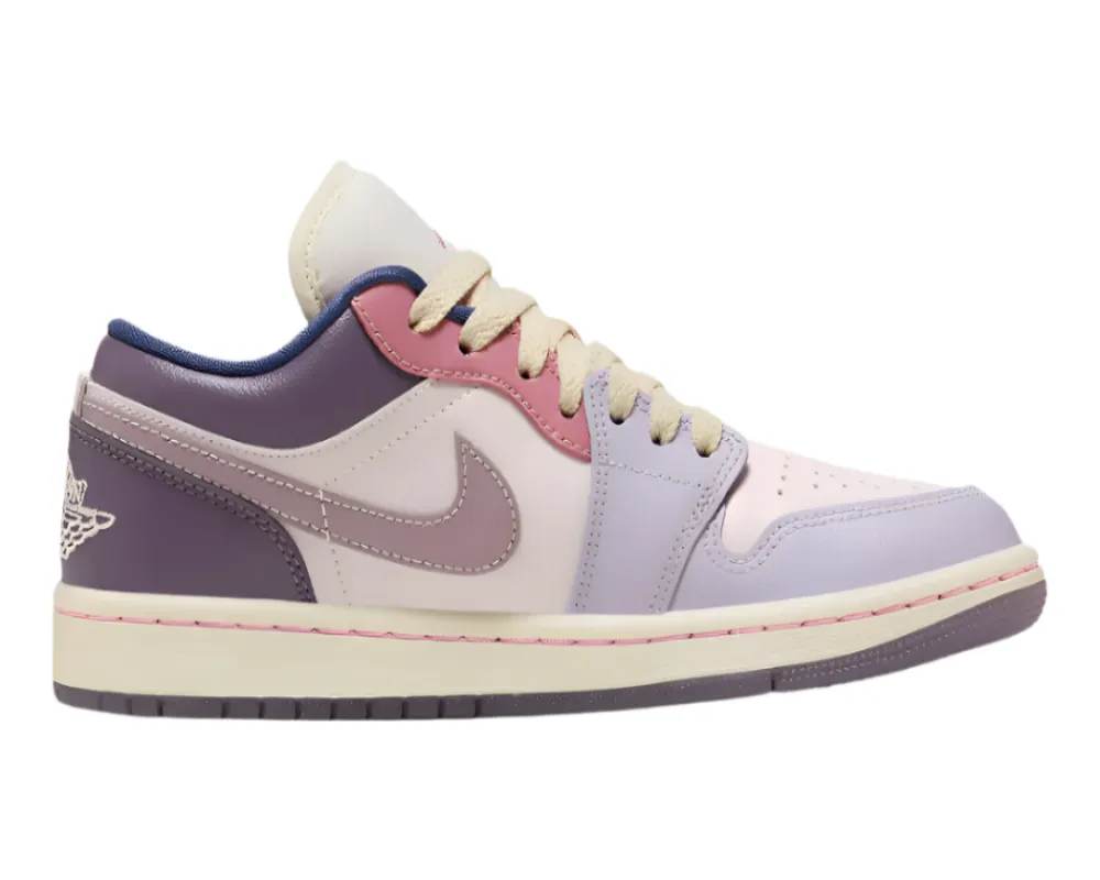 NIKE Women Air Jordan 1 Low Pastel Plum DZ2768 651 (LF)