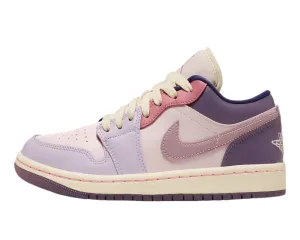 NIKE Women Air Jordan 1 Low Pastel Plum DZ2768 651 (LF)