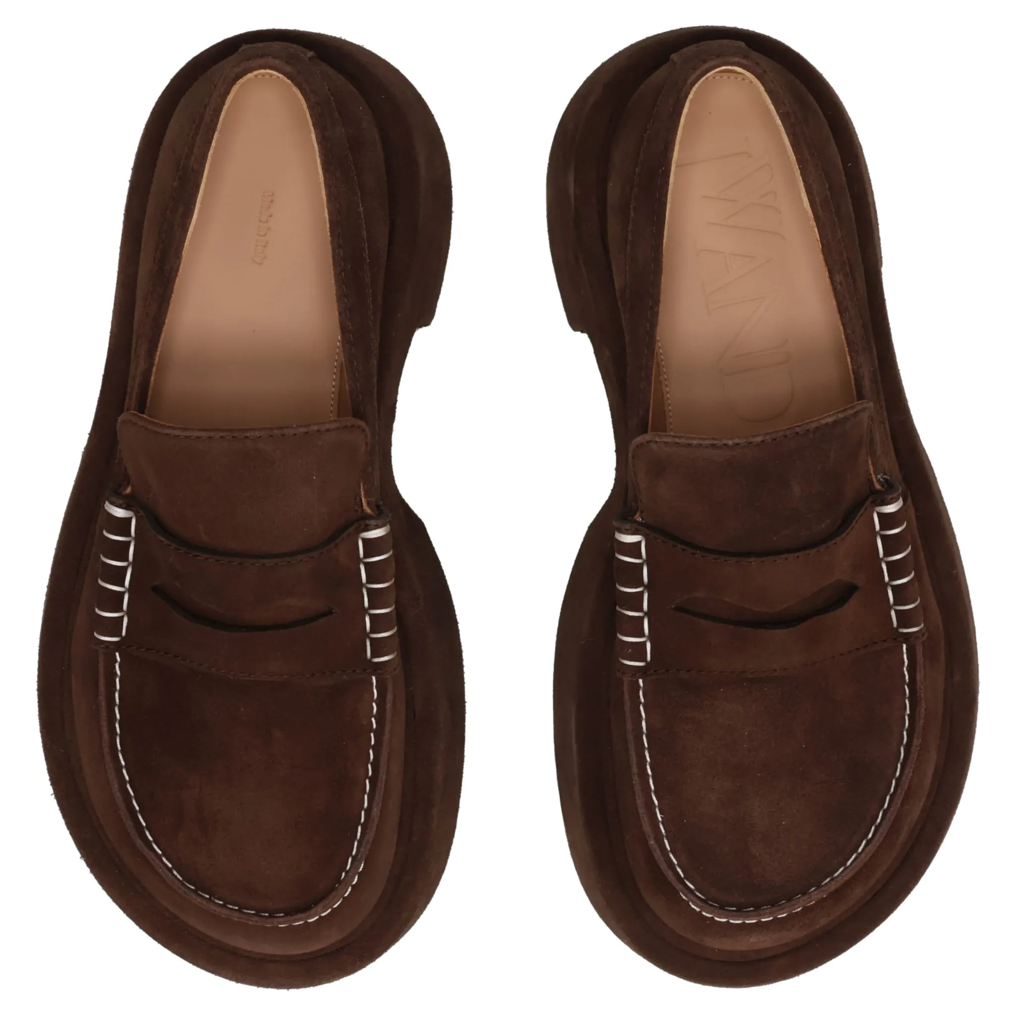 PLATFORM MOCCASSIN / 600:DARK BROWN