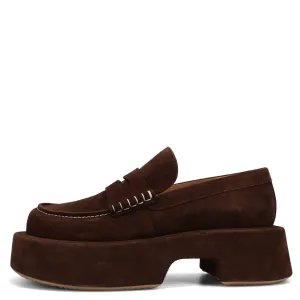 PLATFORM MOCCASSIN / 600:DARK BROWN
