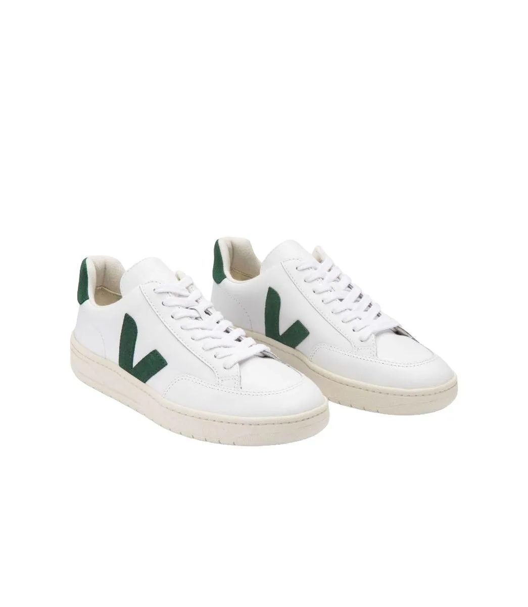 Scarpe V-12 Leather Uomo White/Cyprus