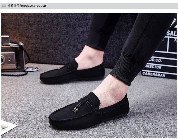 SHEIN Suedette Bow Decor Loafers