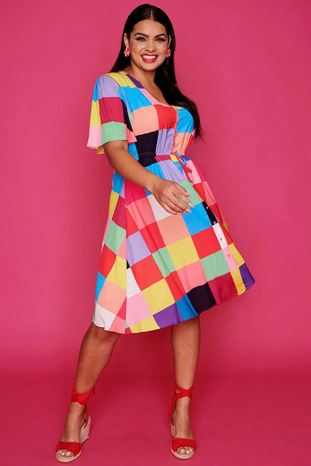 Siena Rubik's Cube Dress
