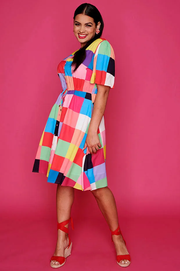 Siena Rubik's Cube Dress