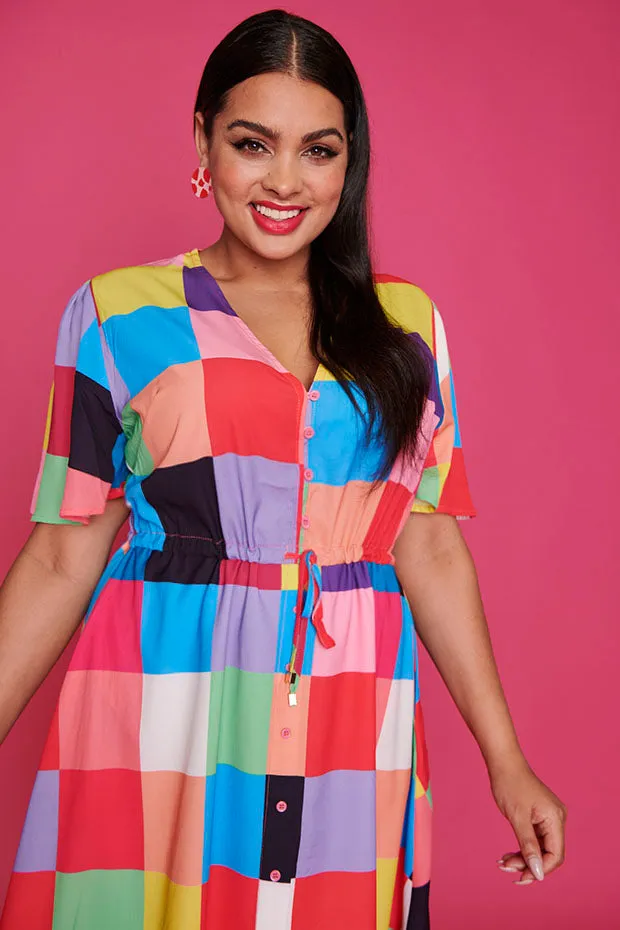 Siena Rubik's Cube Dress