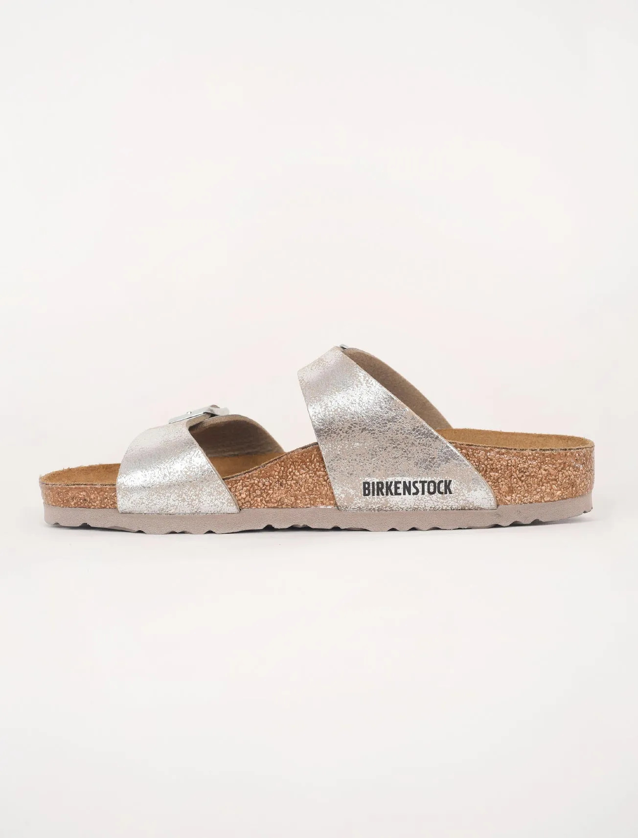 Sydney Sandal, Washed Silver