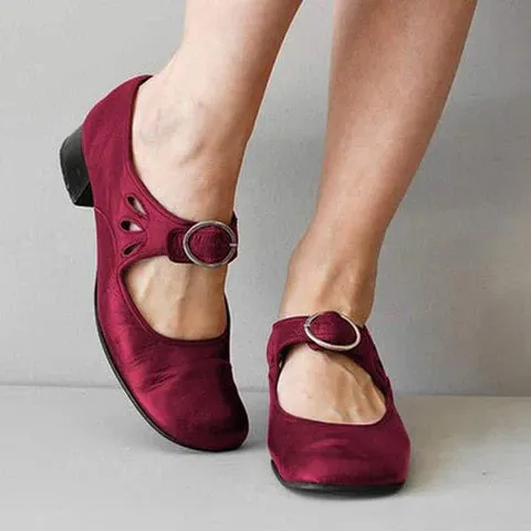 Sylis | Elegant Leather Heel Sandals