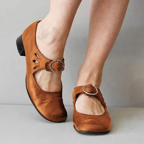 Sylis | Elegant Leather Heel Sandals