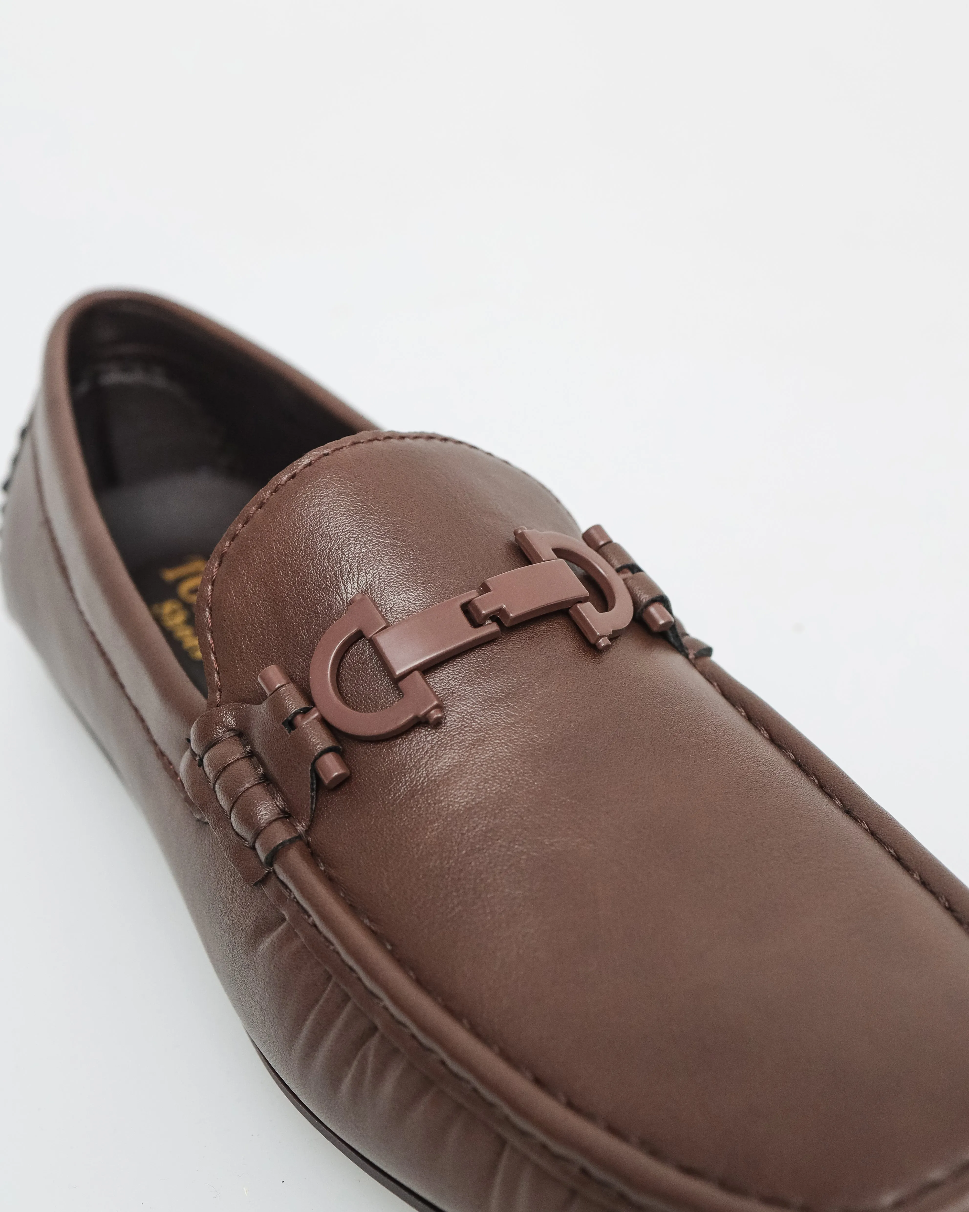 Tomaz C616 Men's Belted Elegance Buckle Moccasins