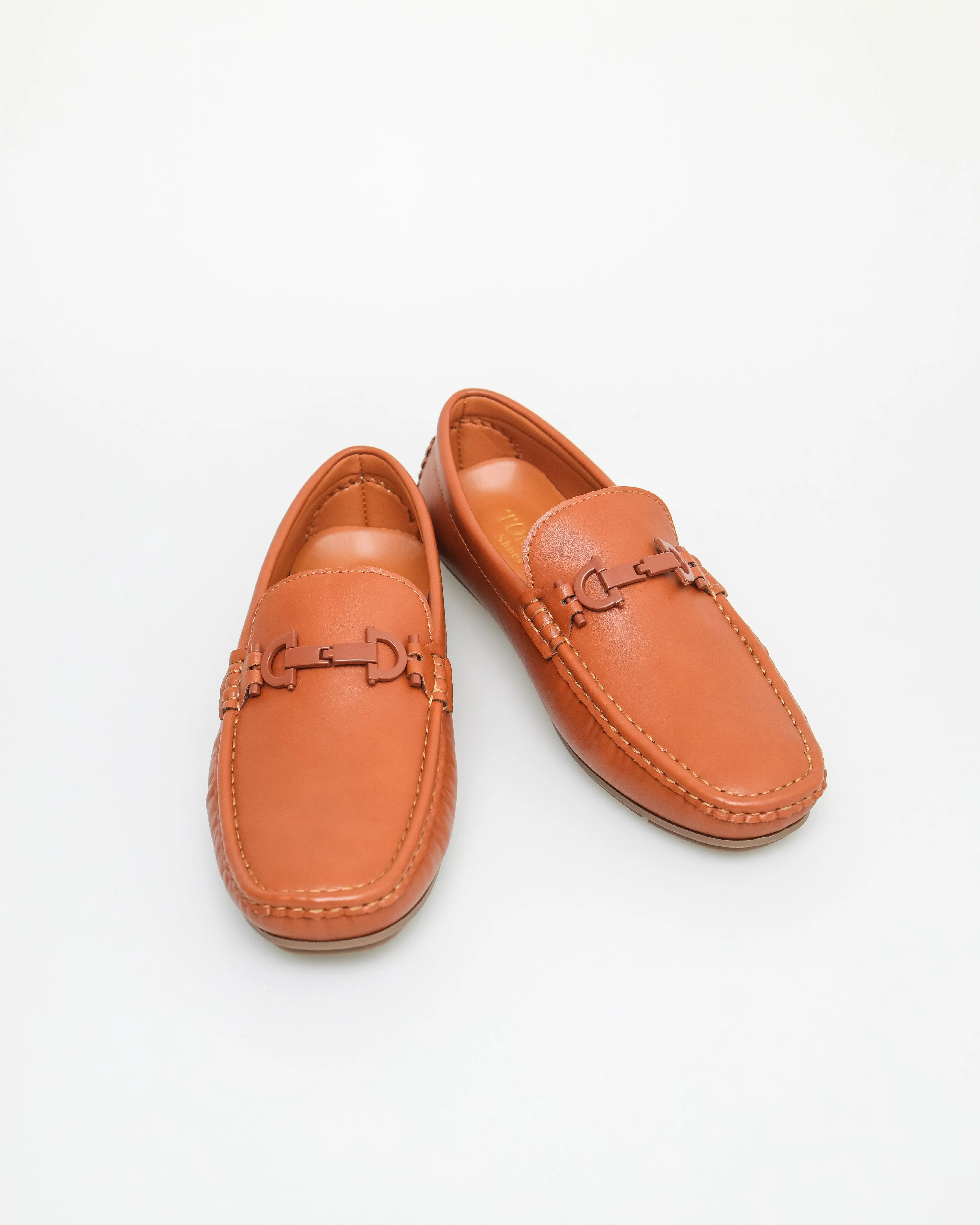 Tomaz C616 Men's Belted Elegance Buckle Moccasins