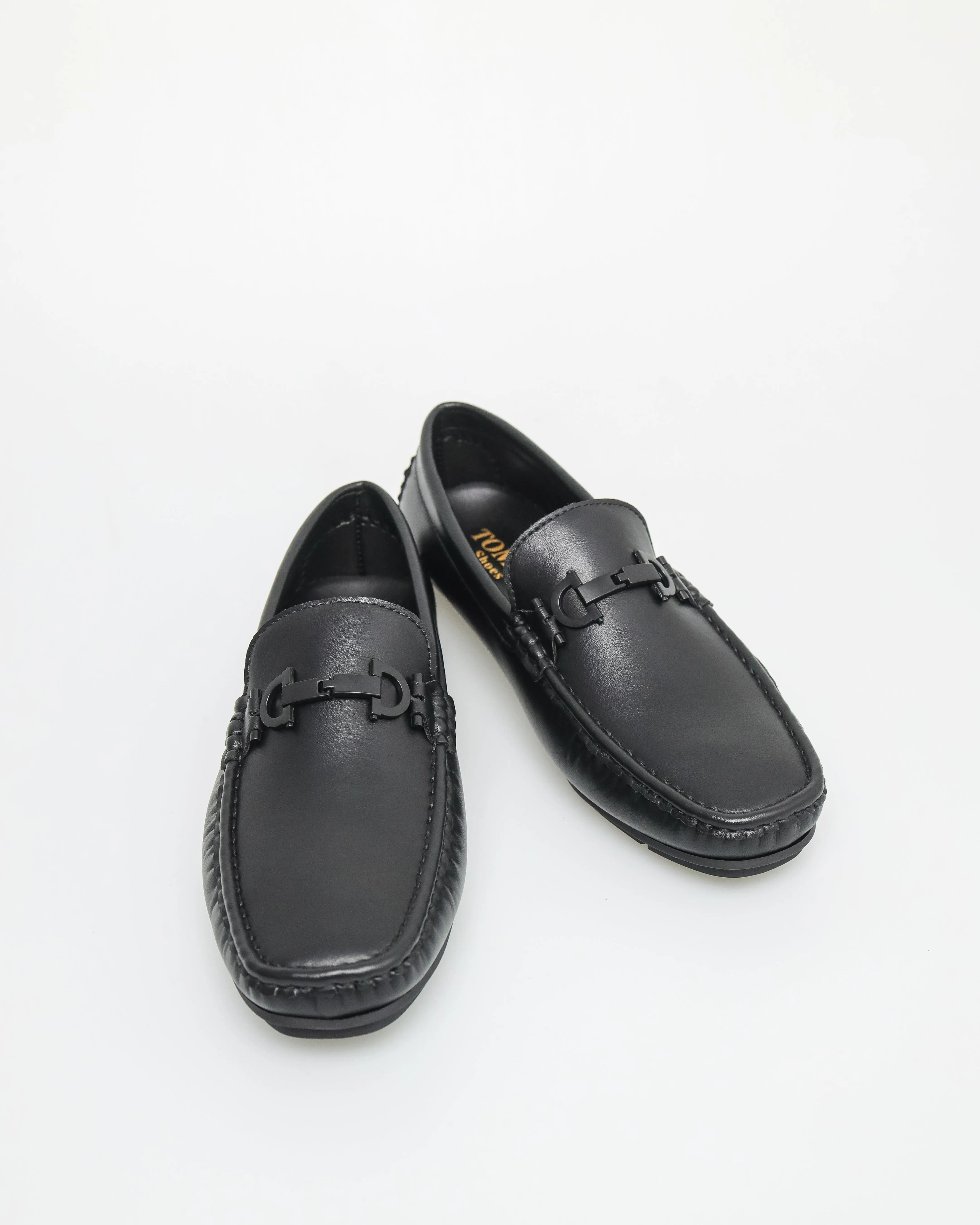Tomaz C616 Men's Belted Elegance Buckle Moccasins