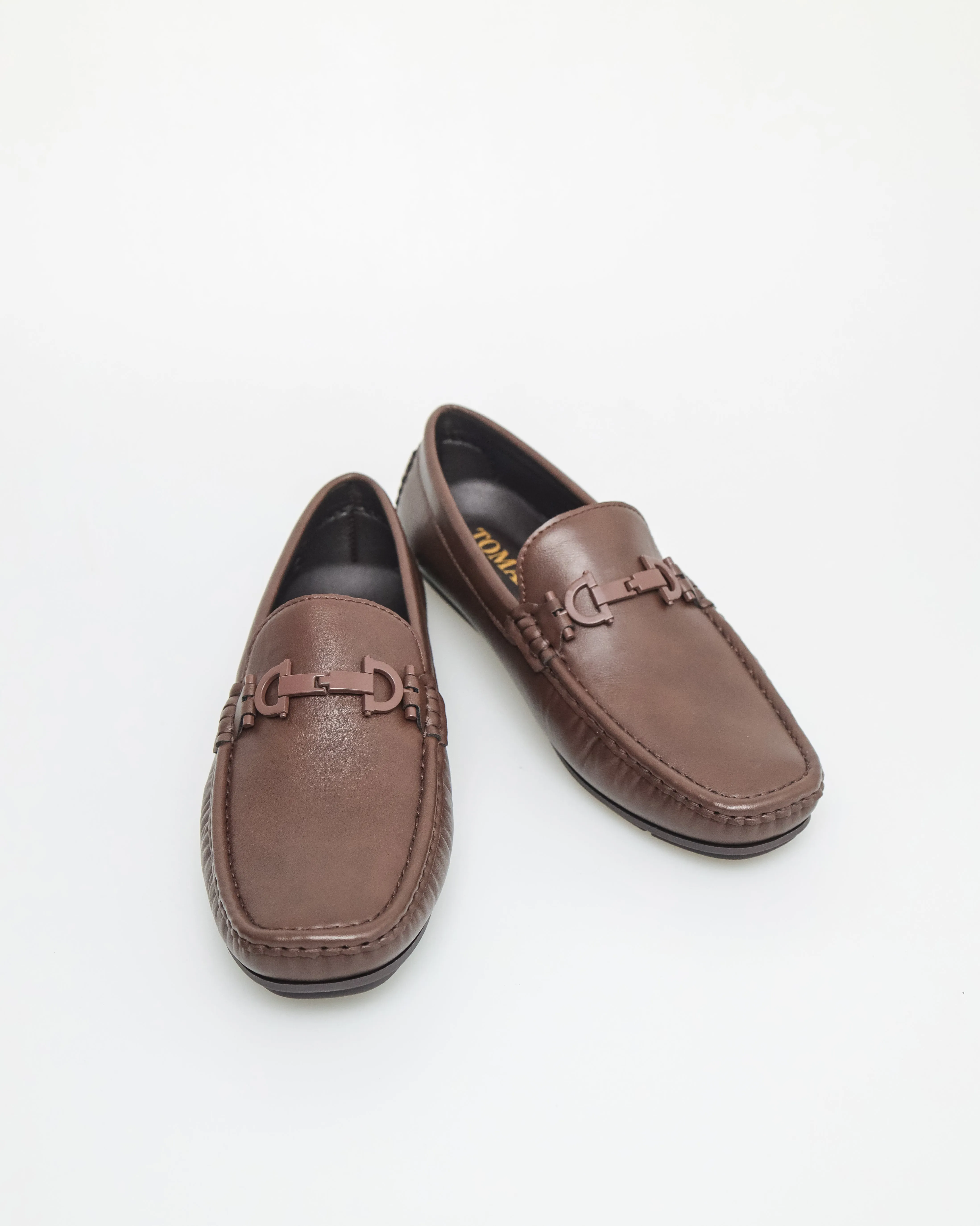 Tomaz C616 Men's Belted Elegance Buckle Moccasins