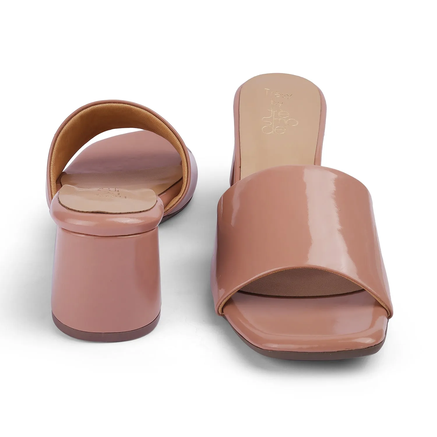 Tresmode Bariz TMM-4 Nude Women's Casual Block Heel Sandals