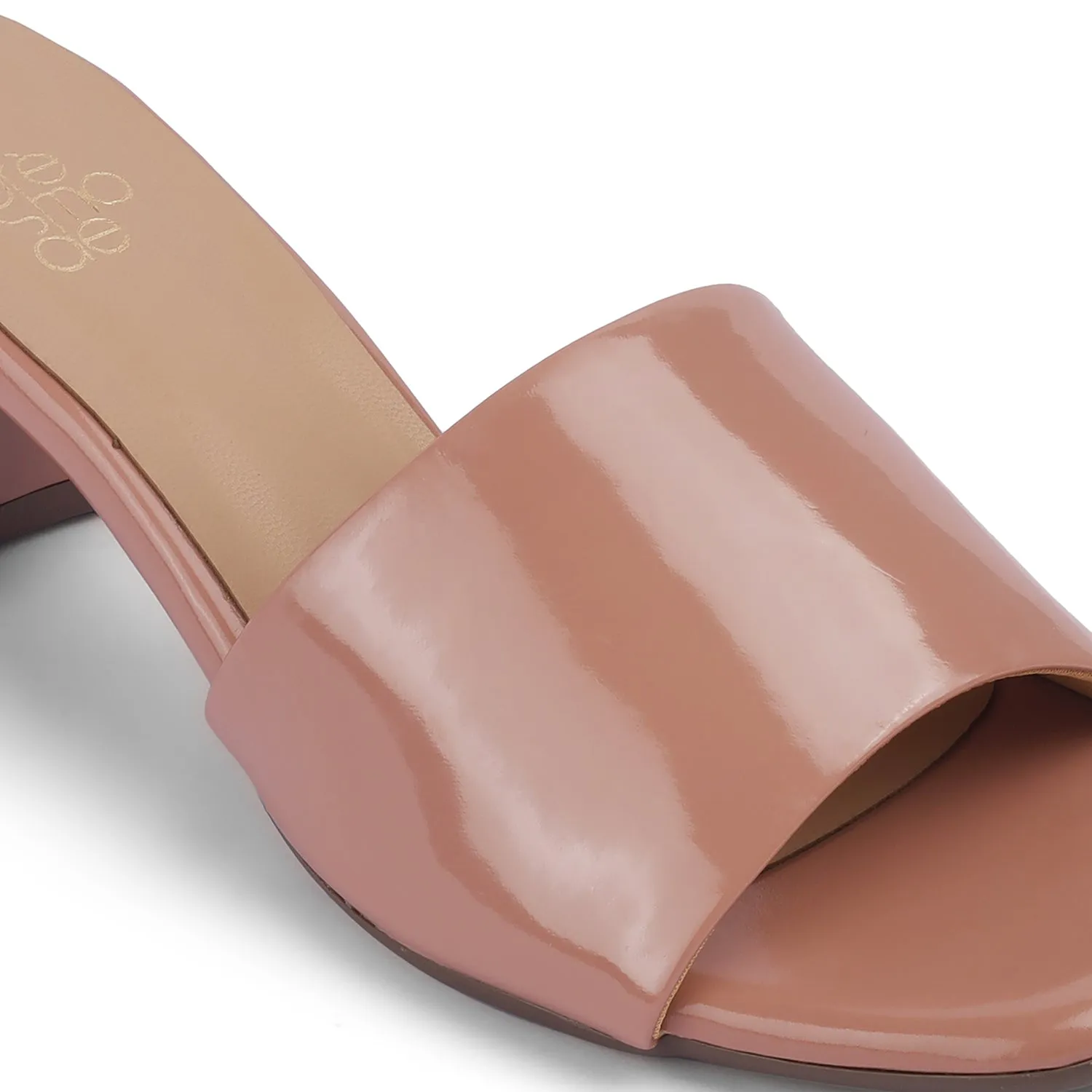 Tresmode Bariz TMM-4 Nude Women's Casual Block Heel Sandals