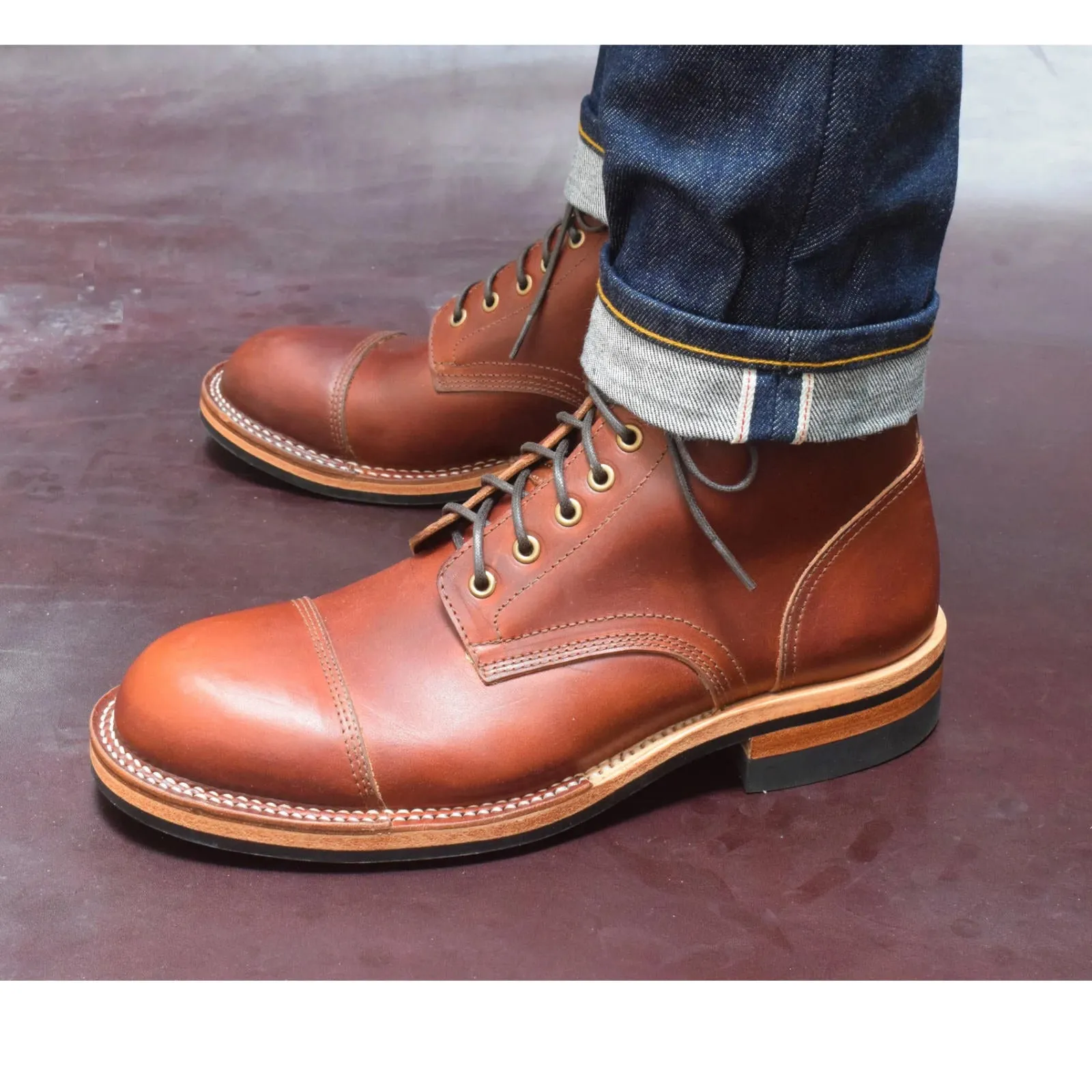 Tukano Cap Toe Tan