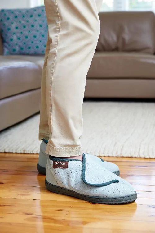 Wrap around Sheepskin medical boot